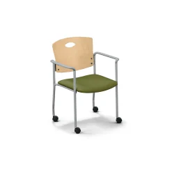Strata Standard Chair with Arms and Casters
