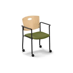 Strata Standard Chair with Arms and Casters