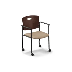 Strata Standard Chair with Arms and Casters