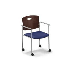 Strata Standard Chair with Arms and Casters