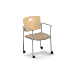 Strata Standard Chair with Arms and Casters