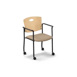 Strata Standard Chair with Arms and Casters