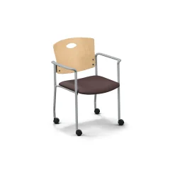 Strata Standard Chair with Arms and Casters