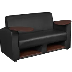 Supernova Tablet Arm Loveseat w/ Storage