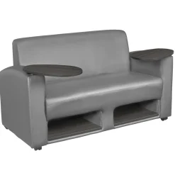 Supernova Tablet Arm Loveseat w/ Storage