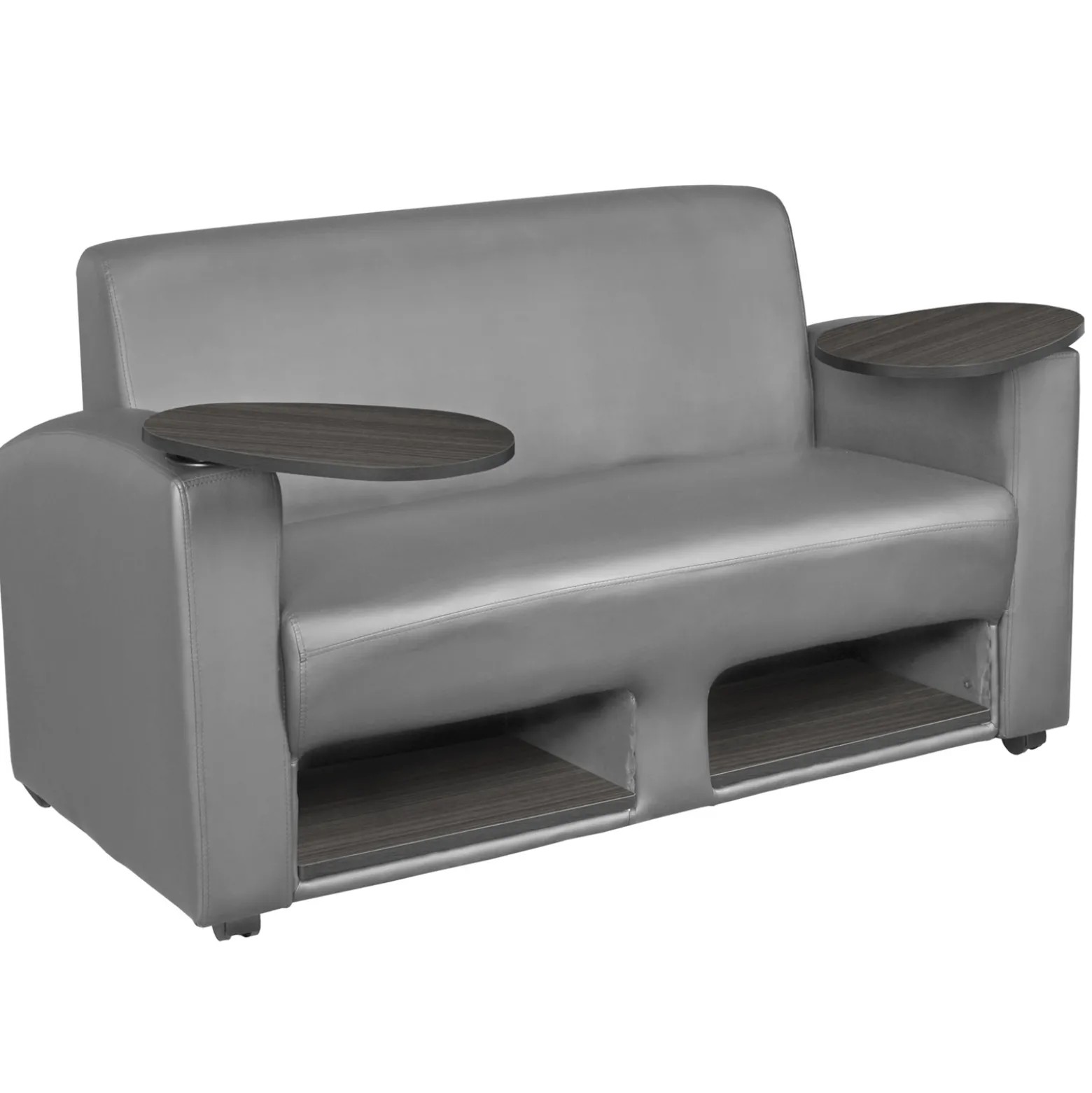 Supernova Tablet Arm Loveseat w/ Storage
