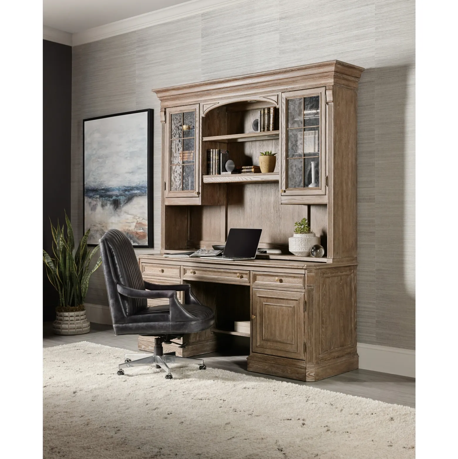 Sutter Computer Credenza - 73"W x 25"D
