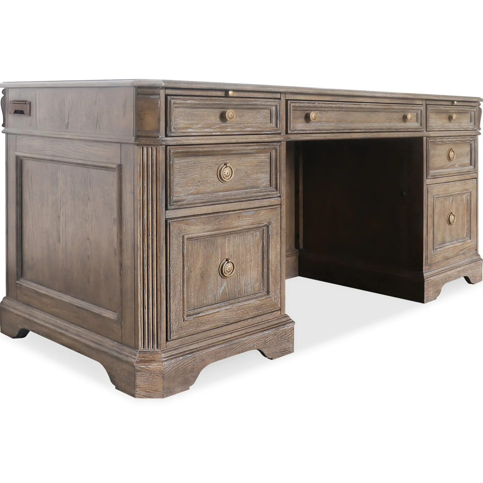 Sutter Junior Executive Desk - 66"W x 30"D