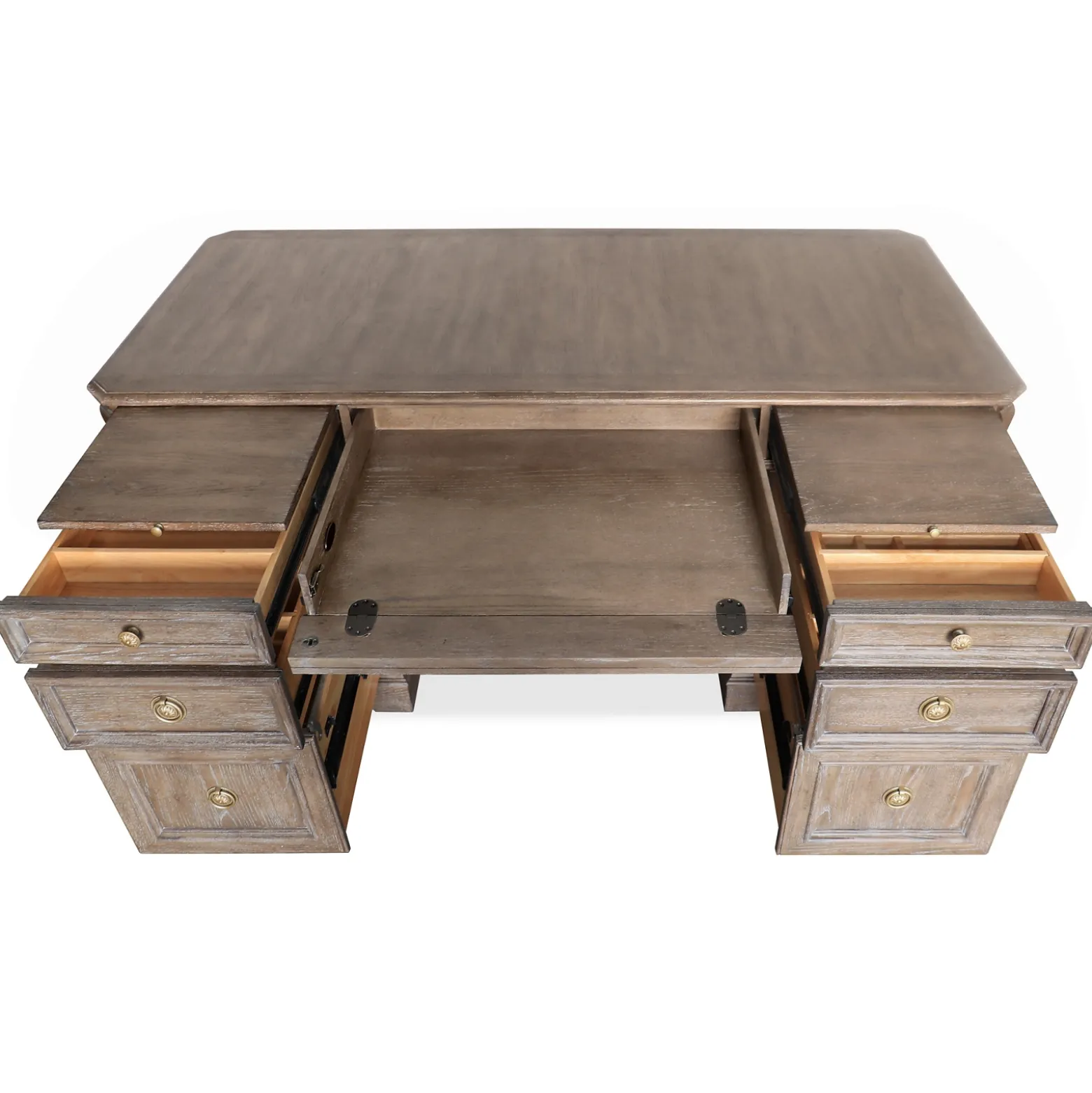 Sutter Junior Executive Desk - 66"W x 30"D