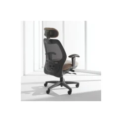 SXO Mid-Back Mesh Chair with Headrest