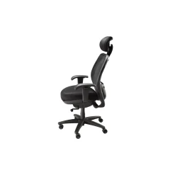 SXO Mid-Back Mesh Chair with Headrest