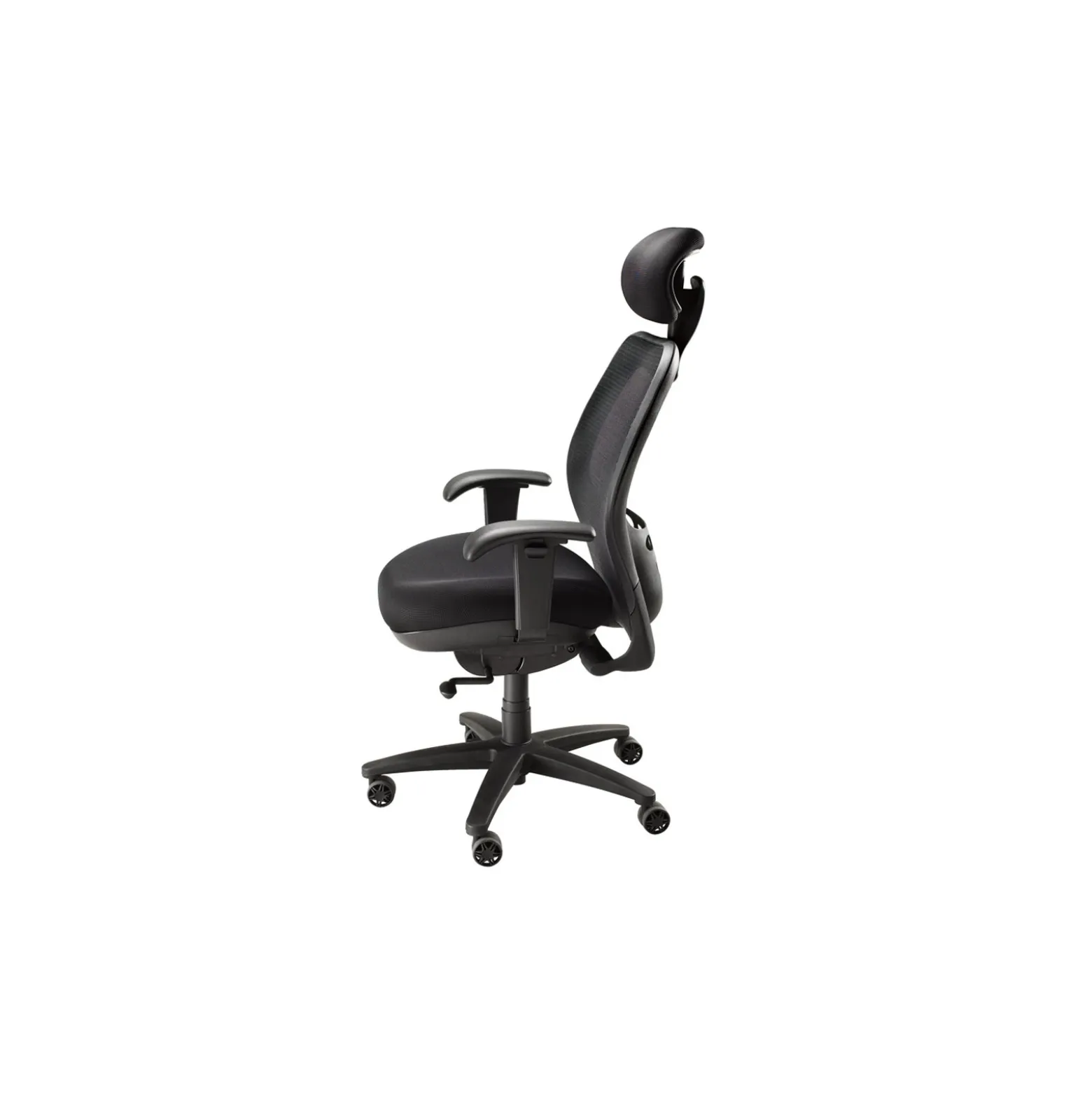 SXO Mid-Back Mesh Chair with Headrest