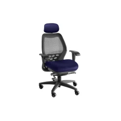 SXO Mid-Back Mesh Chair with Headrest