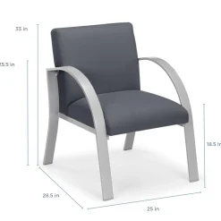 Symphony Guest Chair in Premium Upholstery