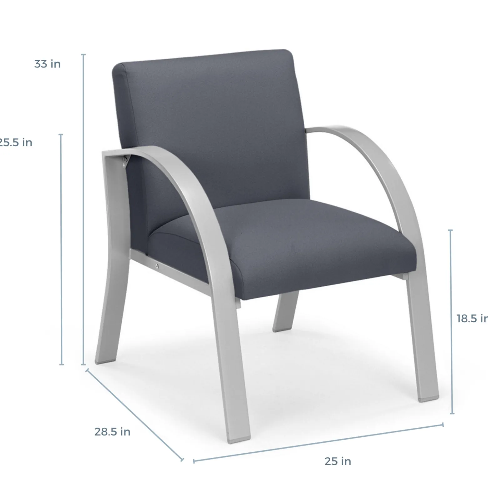 Symphony Guest Chair in Standard Upholstery