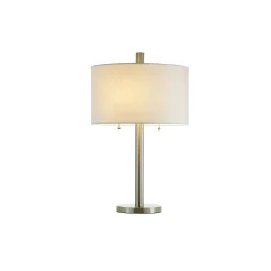 Table Lamp With Two Pull Chains