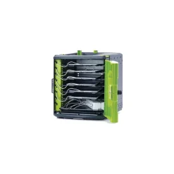 Tech Tub2 Cart with Storage and Charging Tubs for 32 Devices