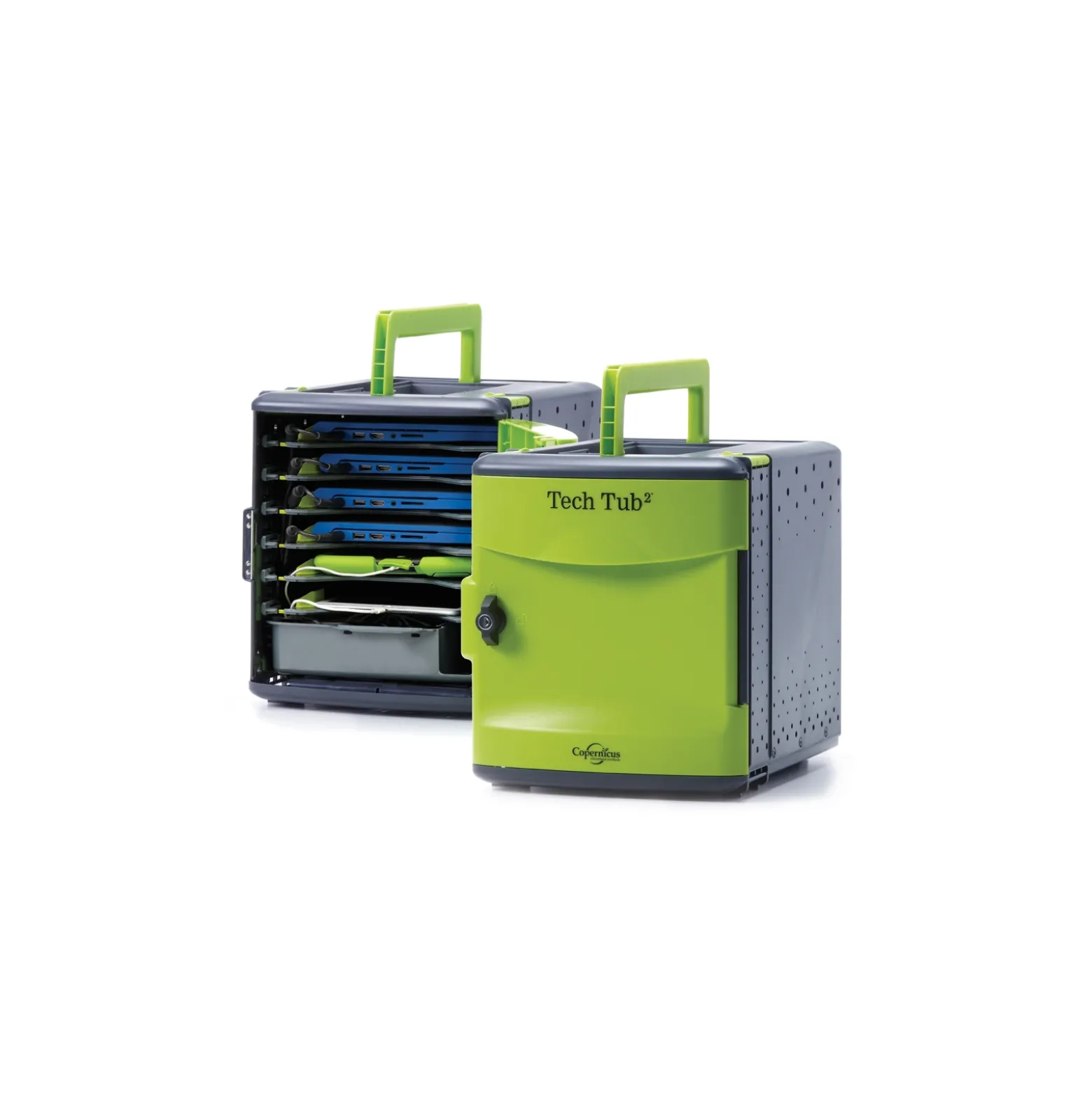 Tech Tub2 Six Tablet Charging and Storage Tub