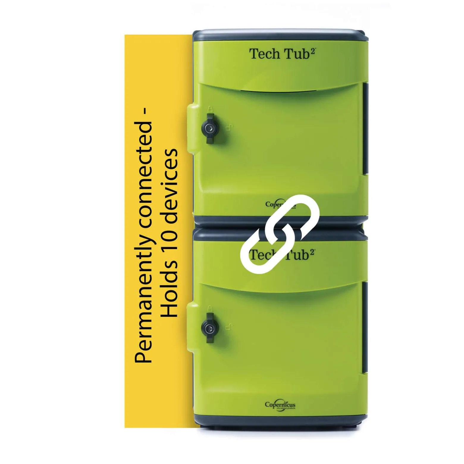 Tech Tub2 Ten Tablet Charging and Storage Tub