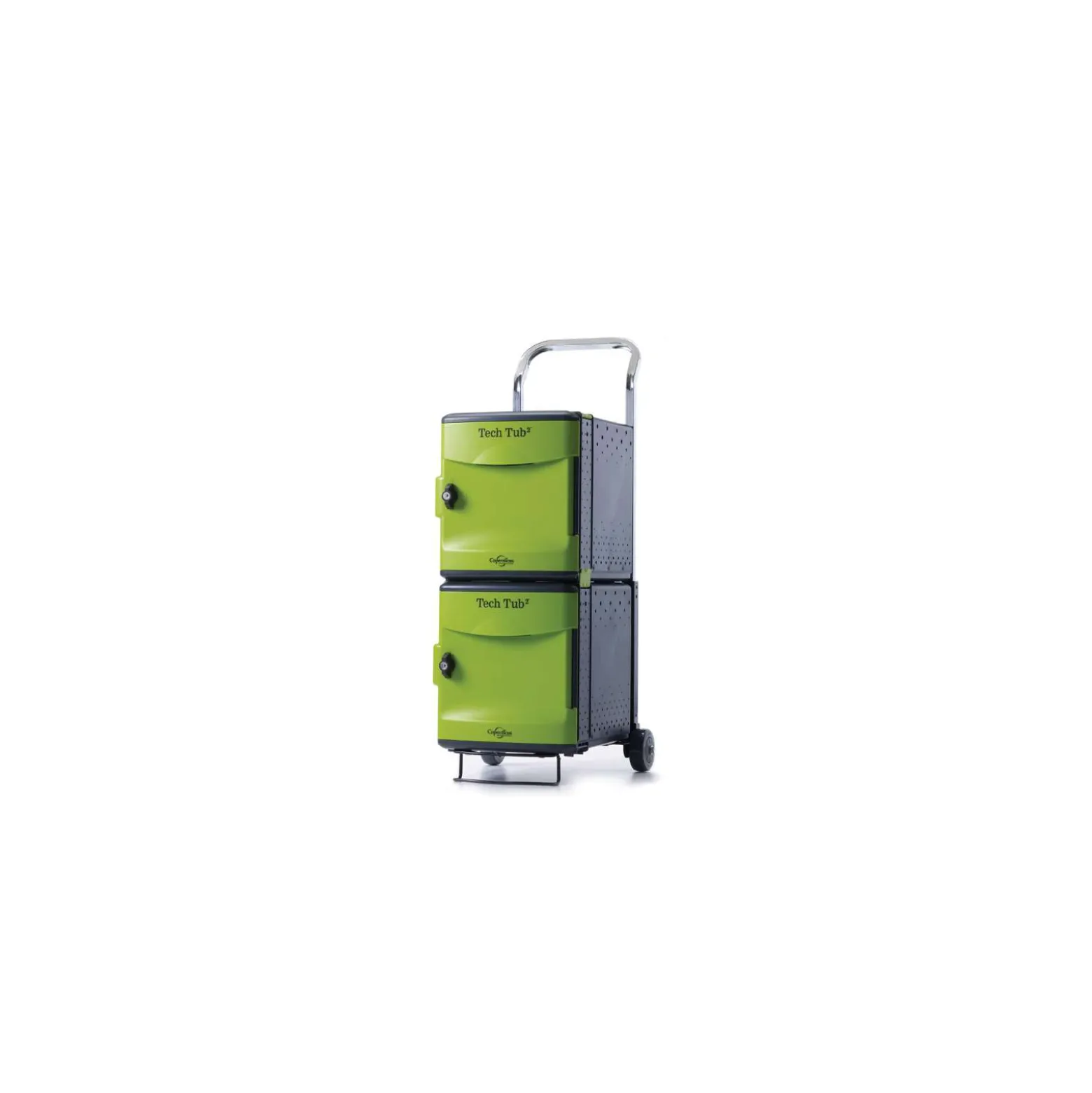 Tech Tub2 Trolley with Two 10 Device Tubs