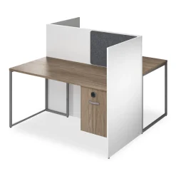 Tetrised 2-Person Workstation - 60"W