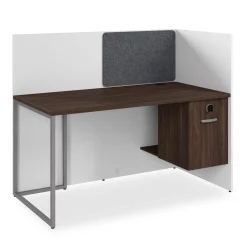 Tetrised Workstation with Full Back Panel - 60"W