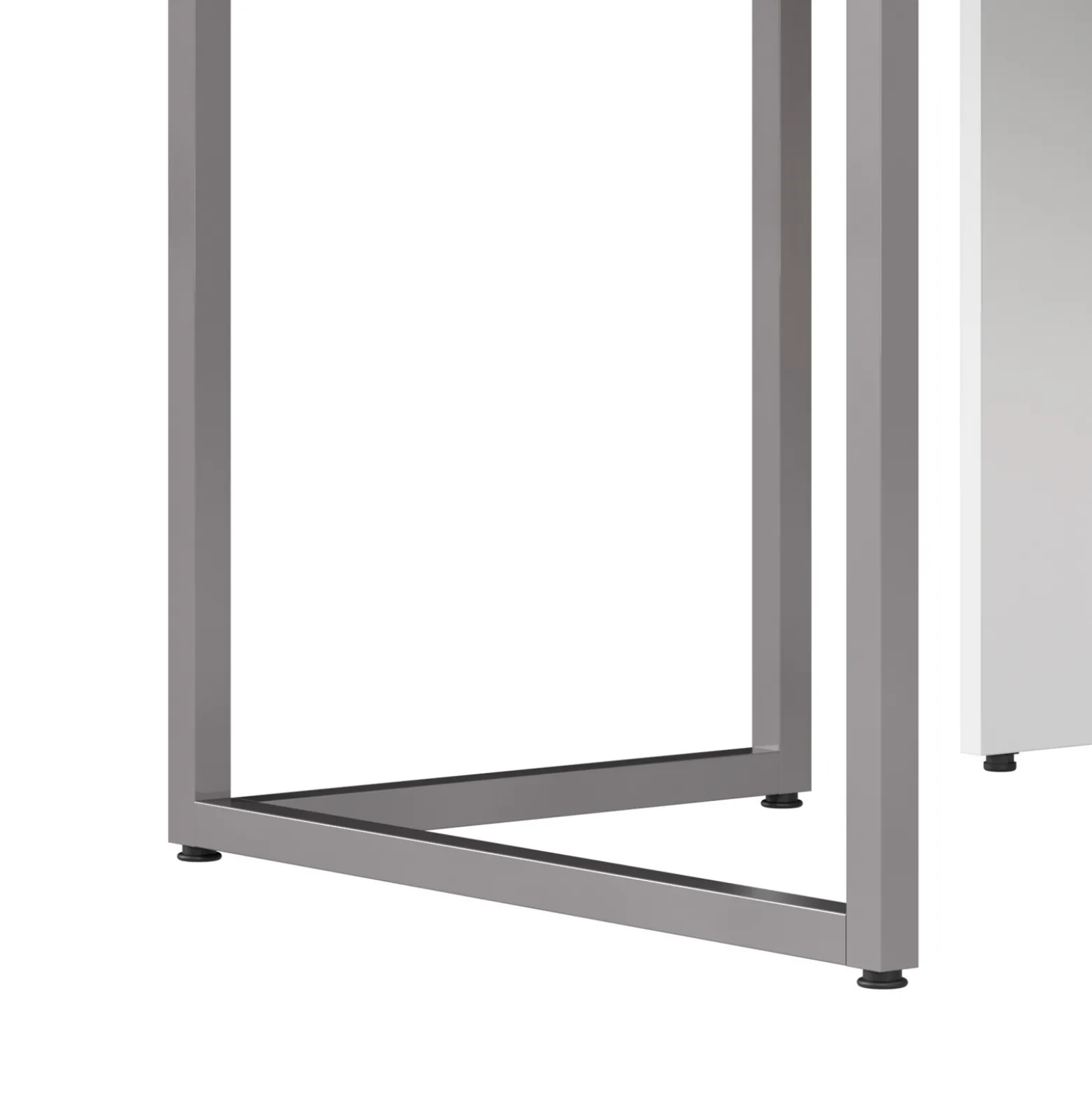 Tetrised Workstation with Full Back Panel - 48"W