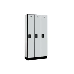 Three Door Locker 76"H x 15"D