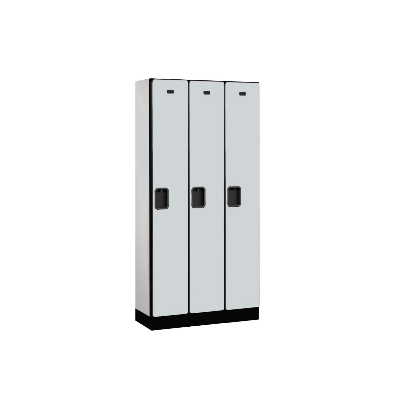Three Door Locker 76"H x 15"D
