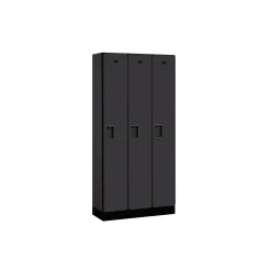 Three Door Locker 76"H x 15"D