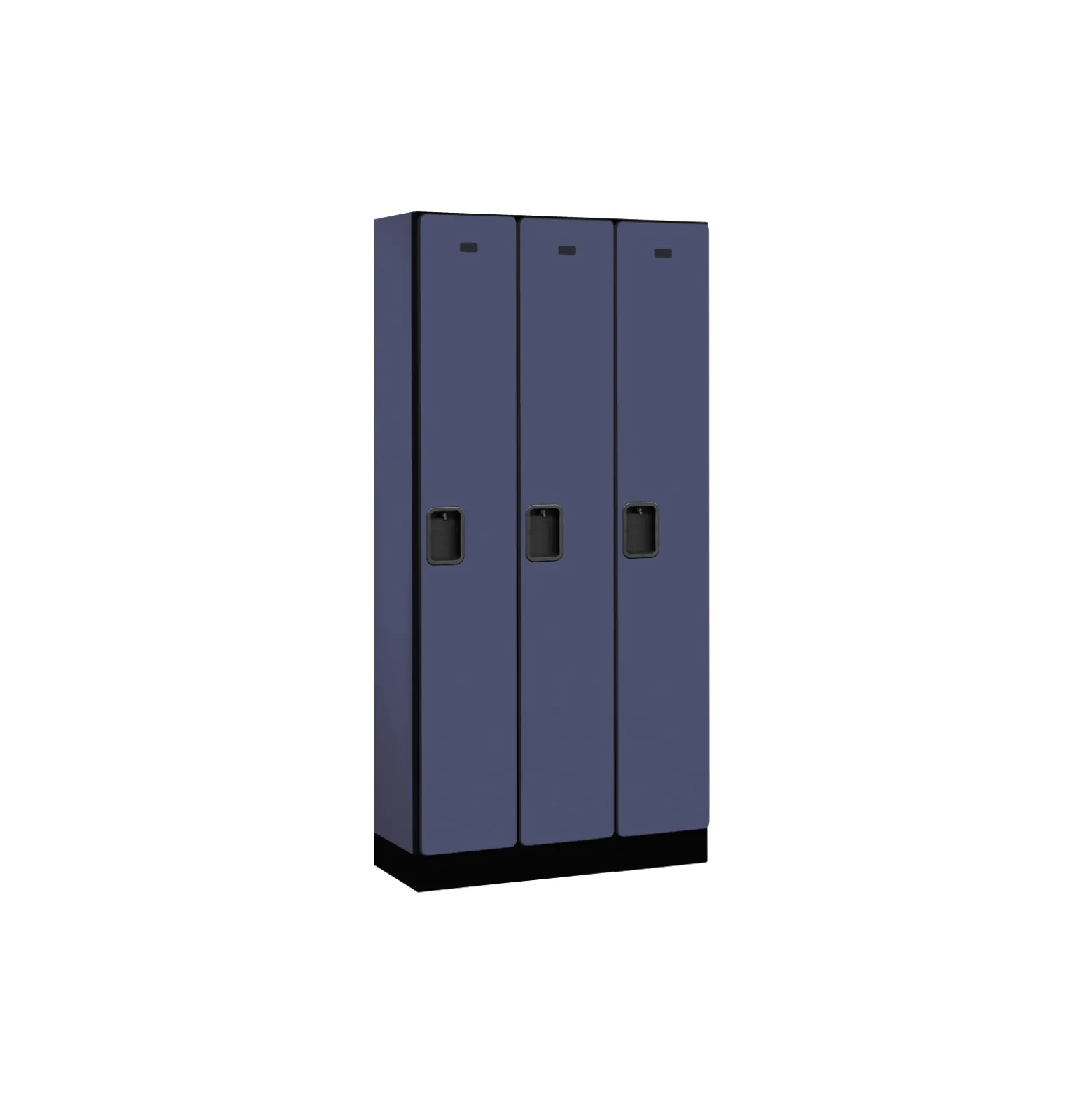 Three Door Locker 76"H x 15"D