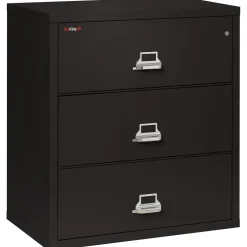 Three Drawer Fireproof Lateral File - 38"W