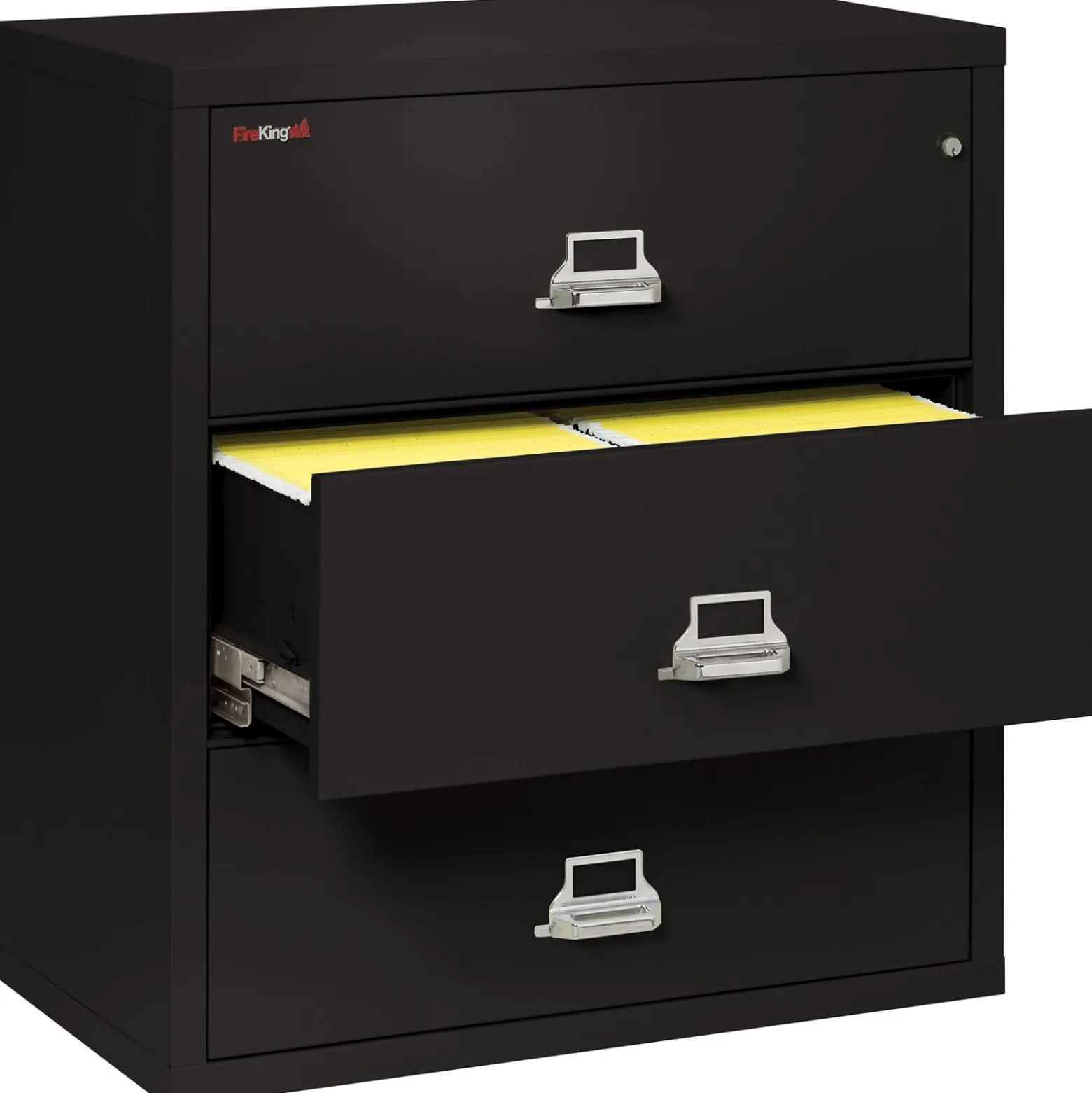 Three Drawer Fireproof Lateral File - 38"W
