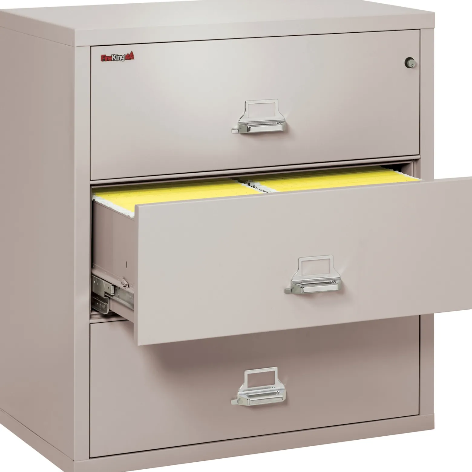 Three Drawer Fireproof Lateral File - 38"W