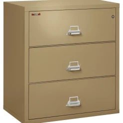 Three Drawer Fireproof Lateral File - 38