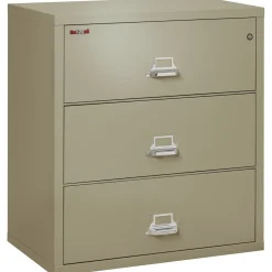 Three Drawer Fireproof Lateral File - 38