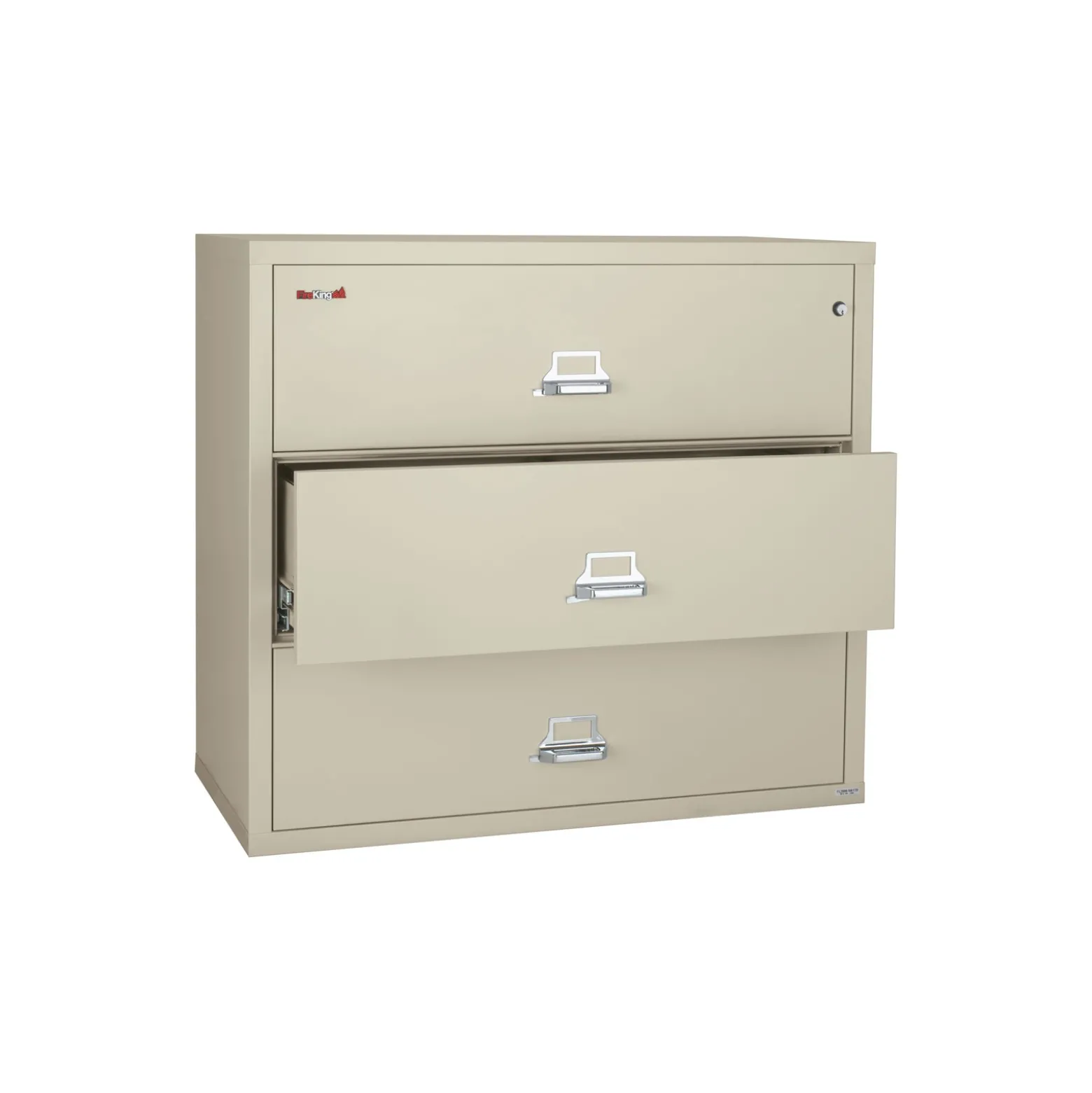 Three Drawer Fireproof Lateral File - 44"W