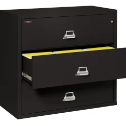 Three Drawer Fireproof Lateral File - 44
