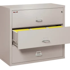 Three Drawer Fireproof Lateral File - 44
