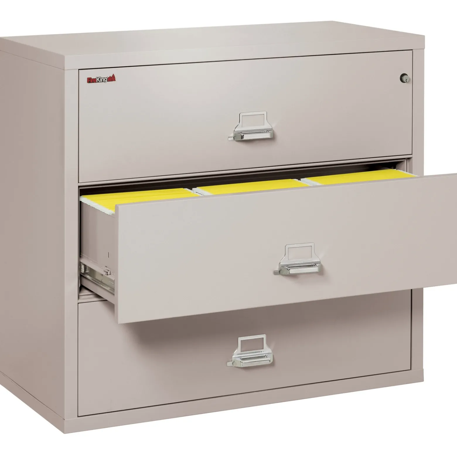 Three Drawer Fireproof Lateral File - 44"W