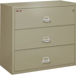 Three Drawer Fireproof Lateral File - 44