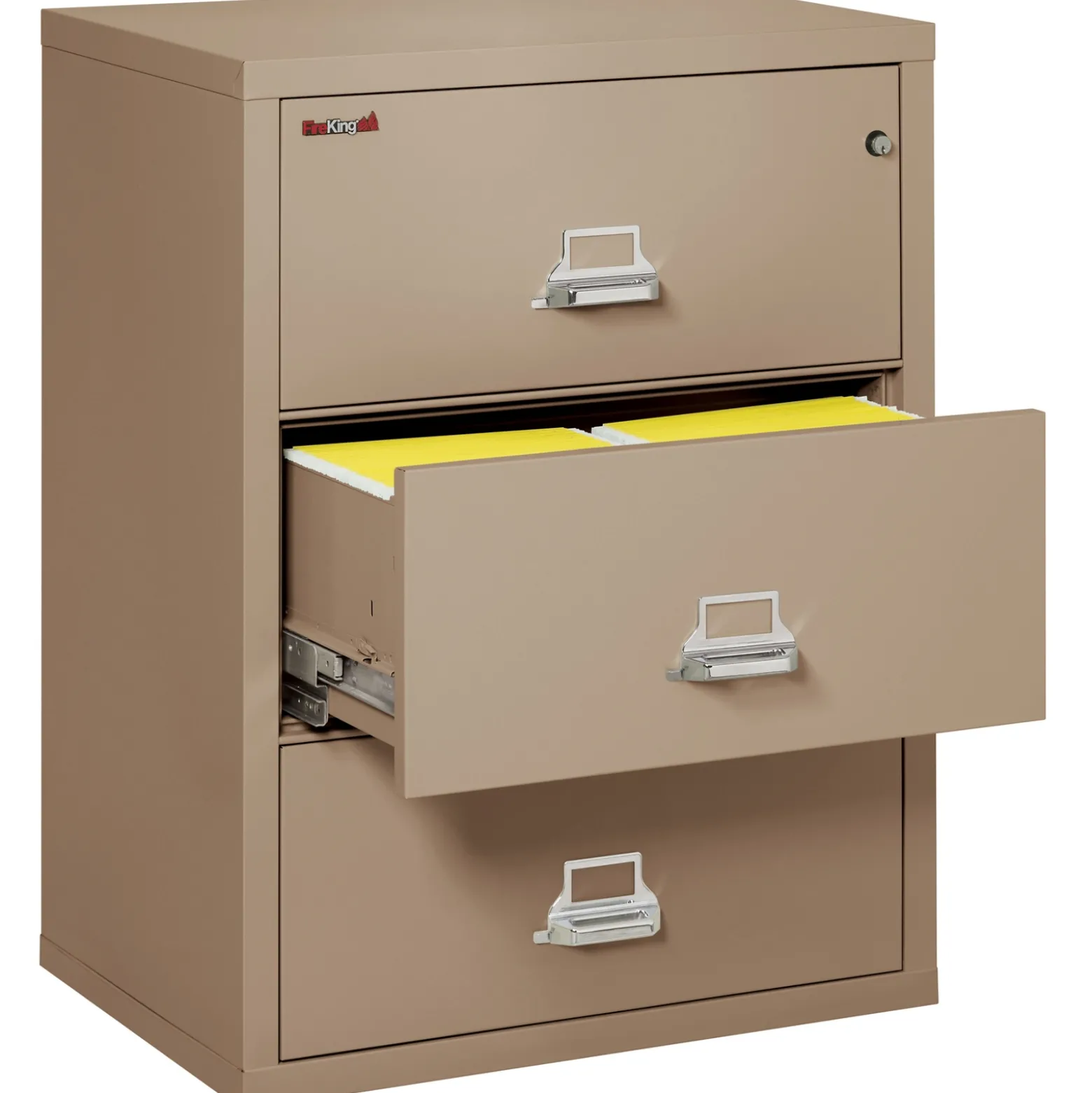 Three Drawer Fireproof Lateral File - 31"W