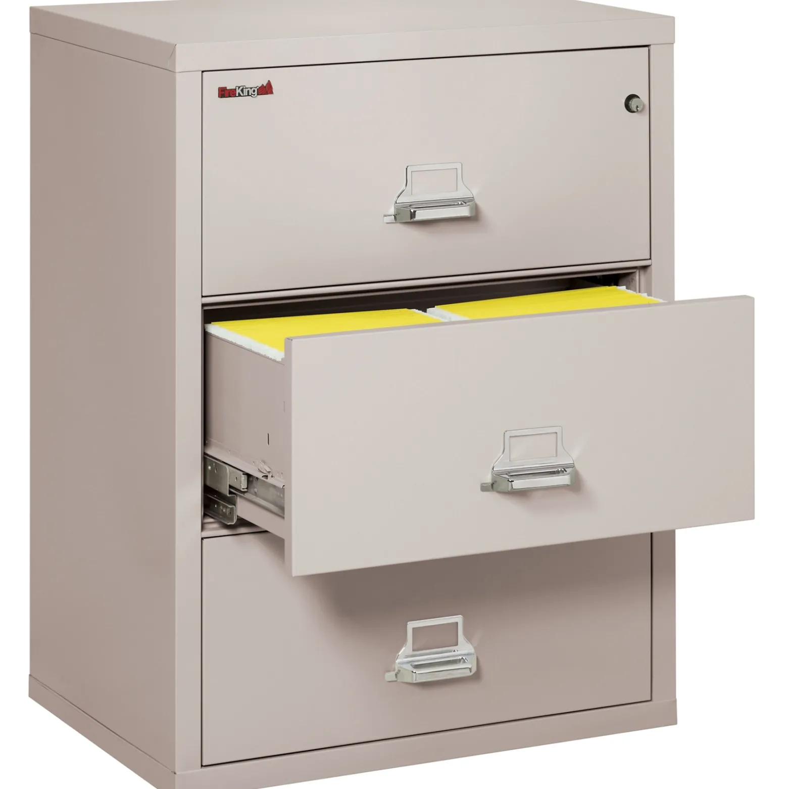 Three Drawer Fireproof Lateral File - 31"W