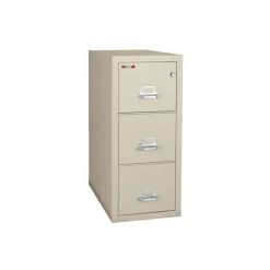 Three Drawer Fireproof Letter Size Vertical File - 31"D