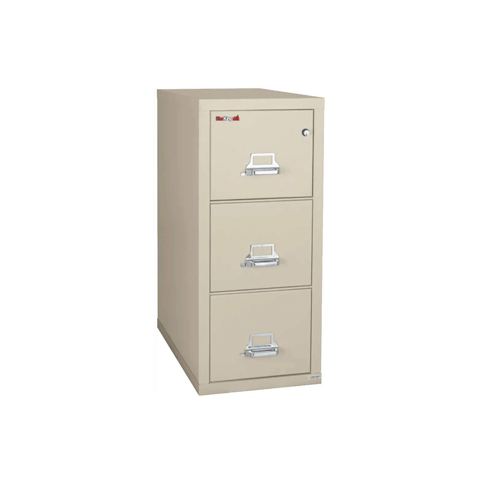 Three Drawer Fireproof Letter Size Vertical File - 31"D