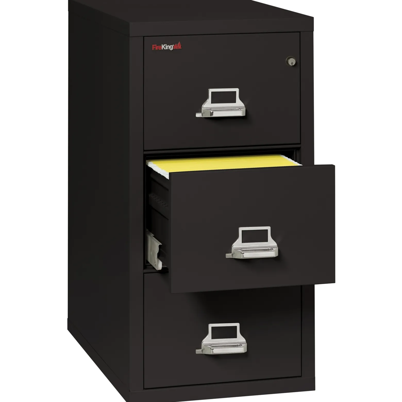 Three Drawer Fireproof Letter Size Vertical File - 31"D