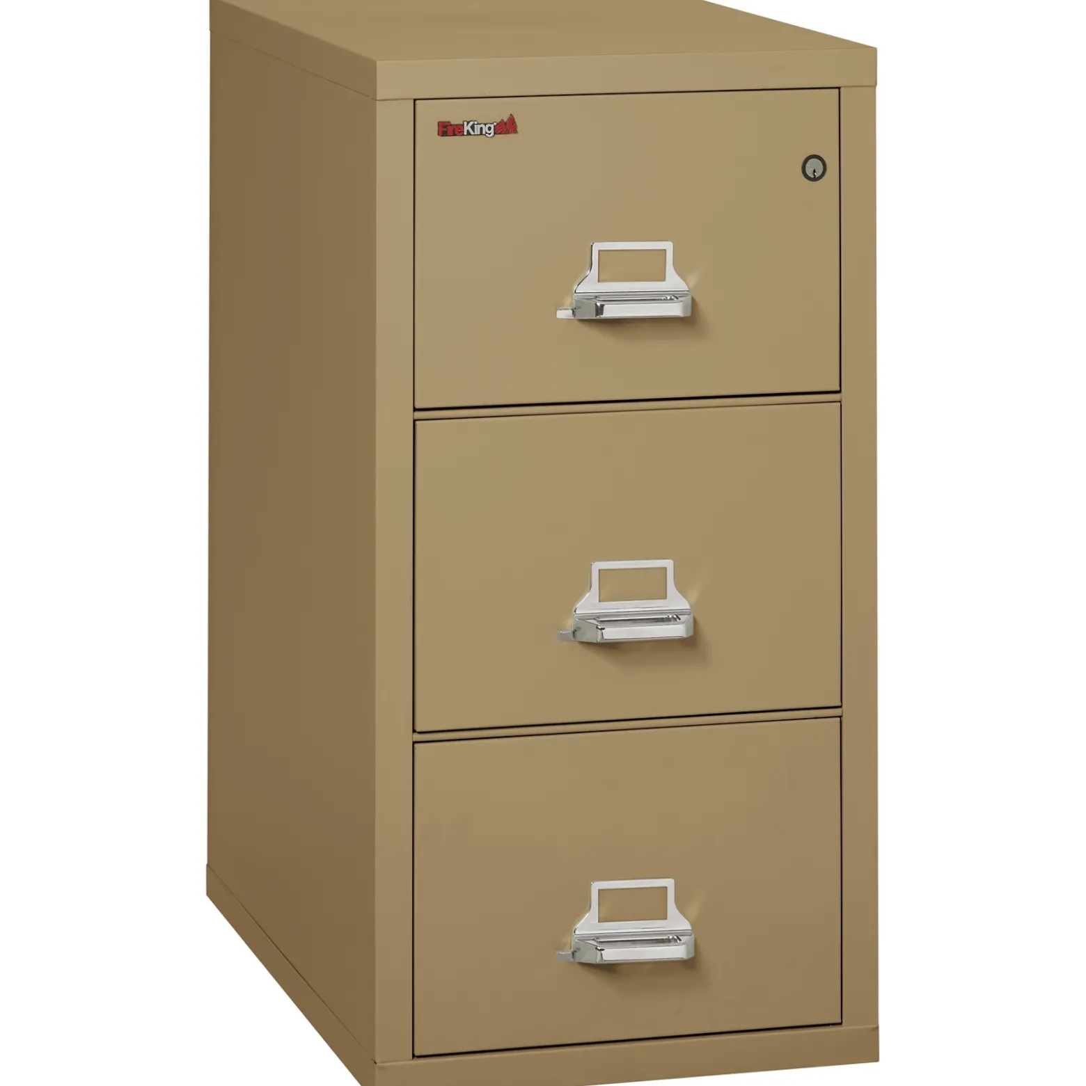 Three Drawer Fireproof Letter Size Vertical File - 31"D