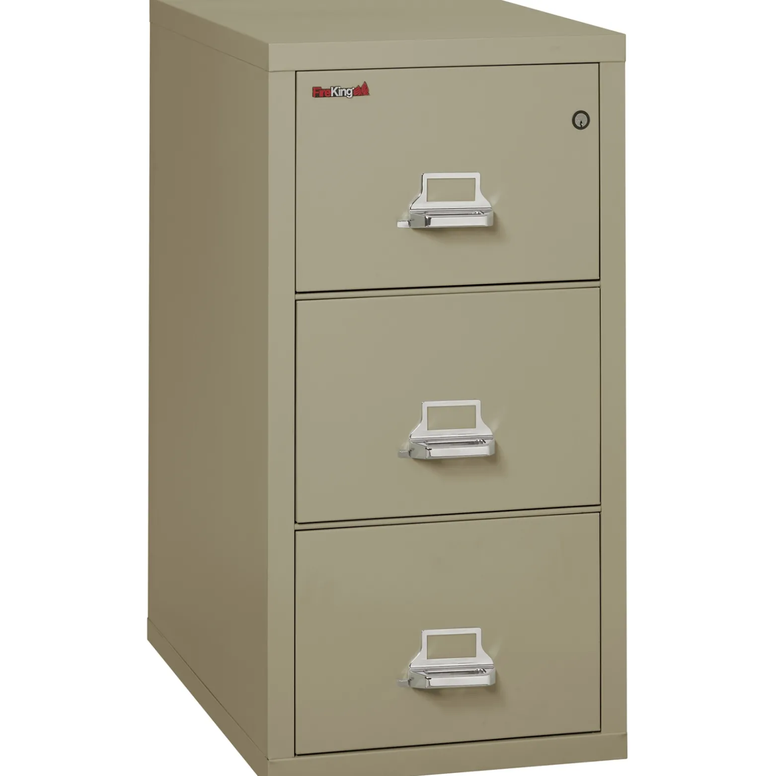 Three Drawer Fireproof Letter Size Vertical File - 31"D