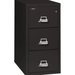 Three Drawer Fireproof Legal Size Vertical File - 31"D