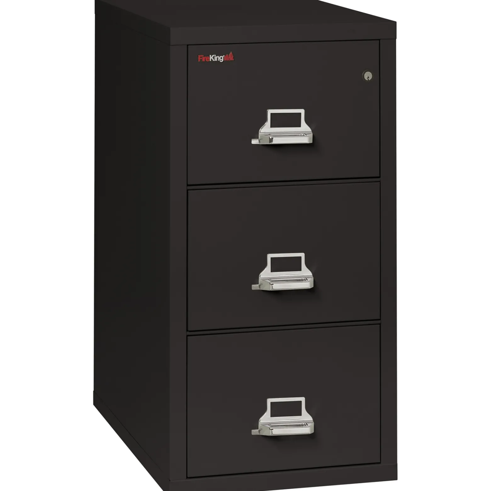 Three Drawer Fireproof Legal Size Vertical File - 31"D